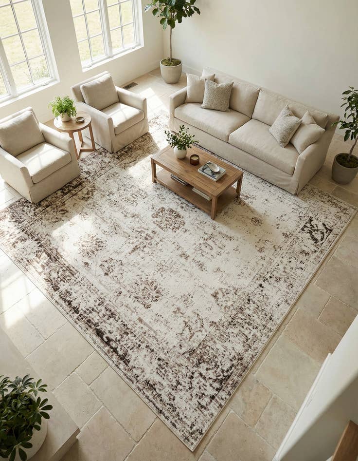 Detail image of 10' x 10' Monte Carlo Square Rug