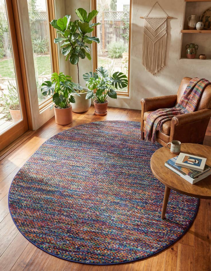 Detail image of 7' 10 x 10' Calypso Oval Rug