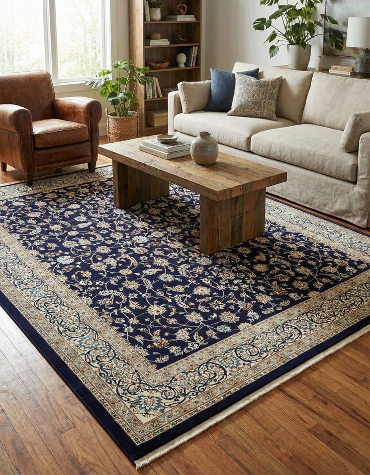 Detail image of 10' x 13' Nain Design Rug