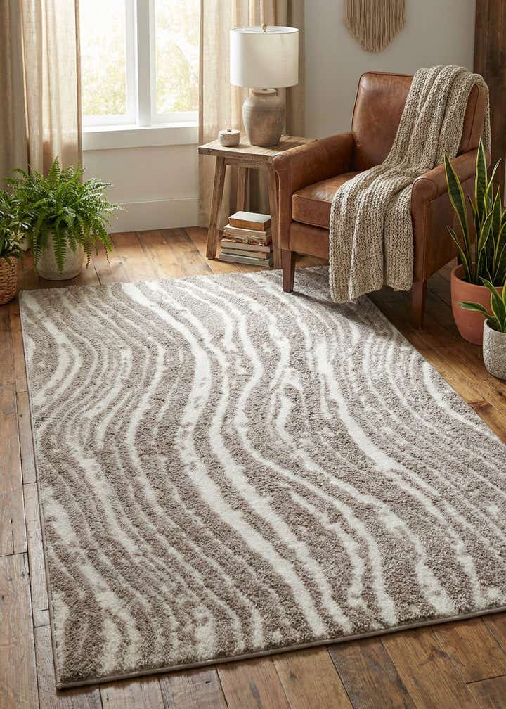 4' x 6' Sepia Rug