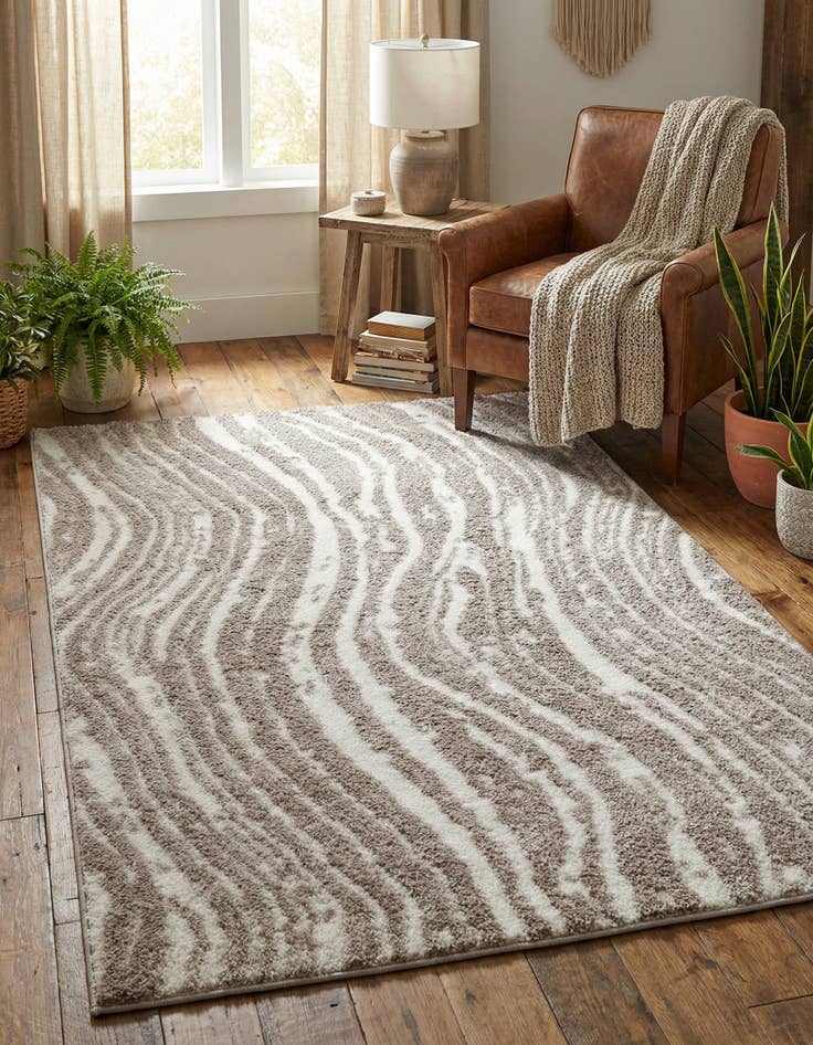 Detail image of  4' x 6' Sepia Rug