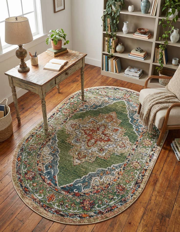 Detail image of 4' x 6' Isabella Oval Rug