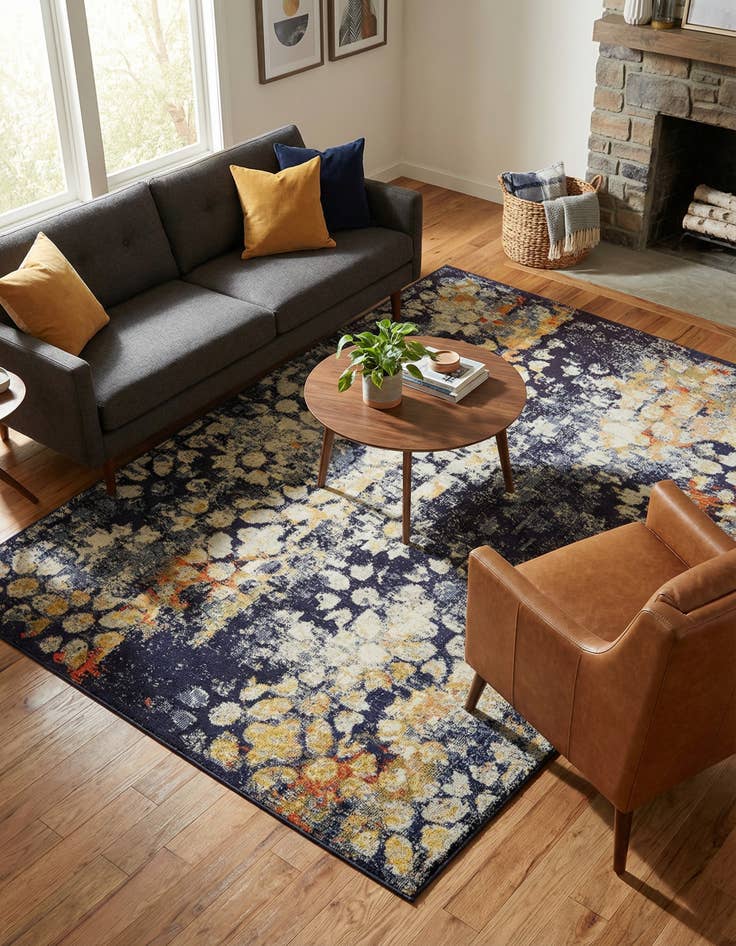 Detail image of 7' x 10'  Washable Arte Rug