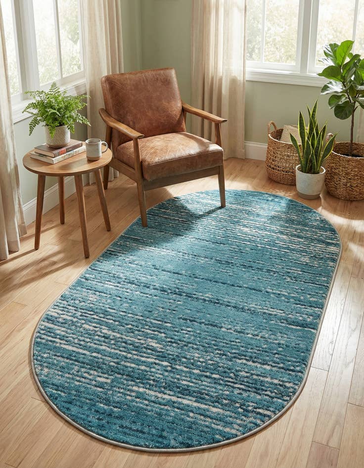 Detail image of 3' x 5' 3 Oasis Oval Rug