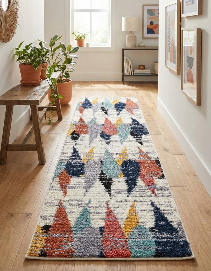 Detail image of 2' x 7' 10 Tagine Runner Rug