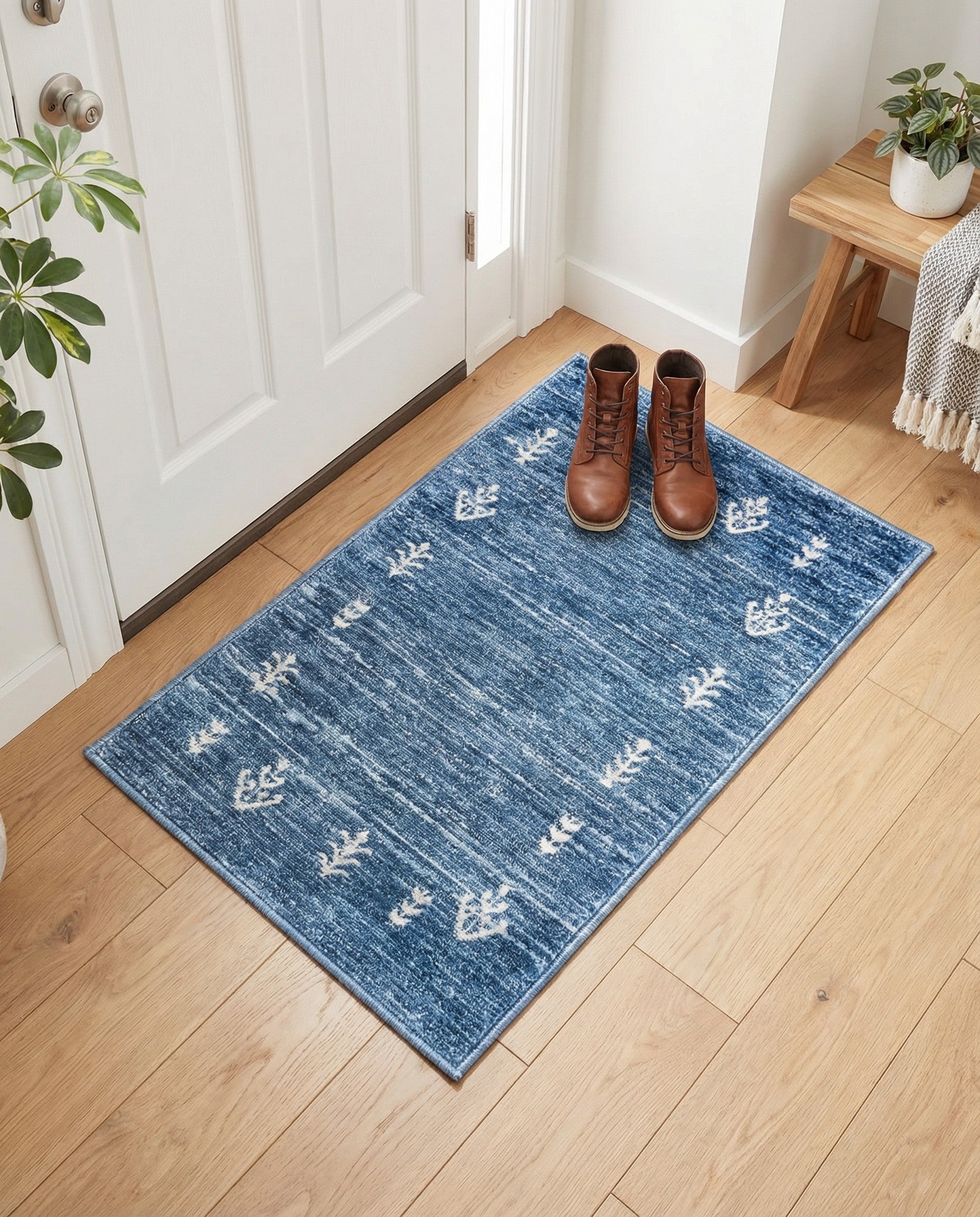 Navy Blue 2' x 3' 1 Gabbeh Rug | Rugs.com
