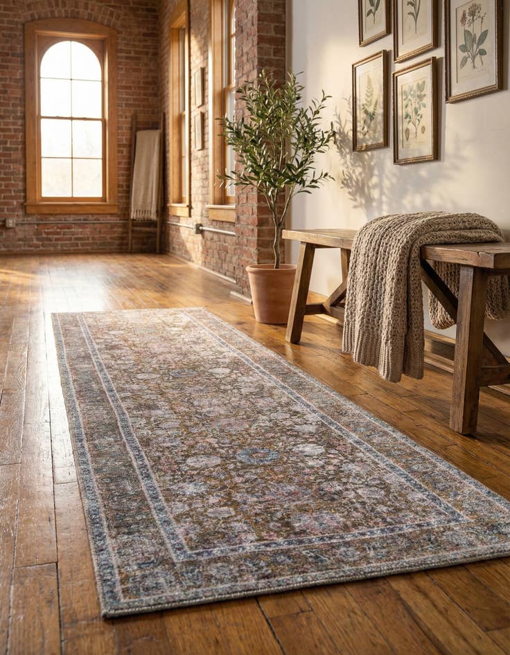 Detail image of 2' x 8' Yara Runner Rug