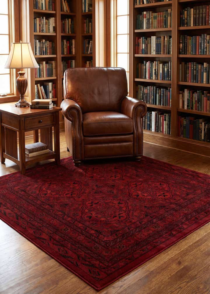 5' 3 x 5' 3 Bokhara Square Rug