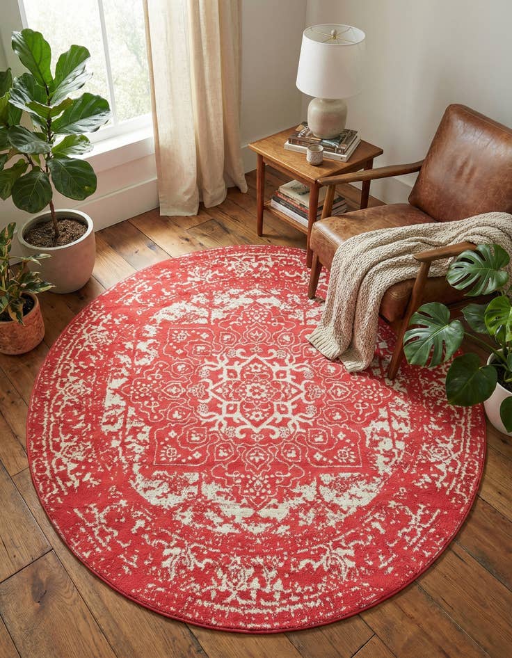 Detail image of 7' 10 x 7' 10 Arlington Round Rug