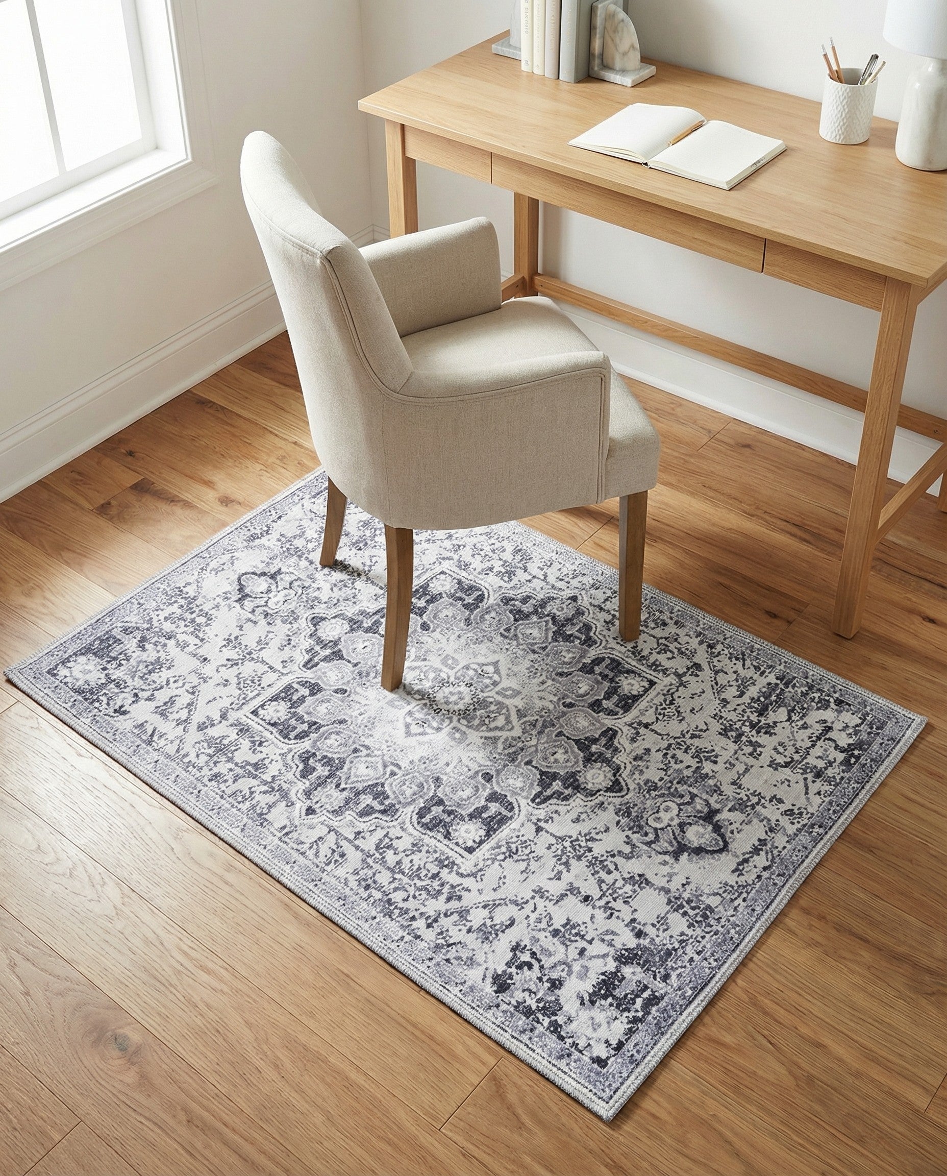 3' 3 x 5' 3 Washable Renaissance Rug