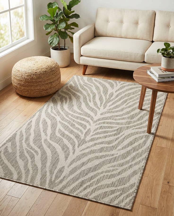 Detail image of 3' x 5' 3 Easy-Clean Safari Indoor / Outdoor Rug