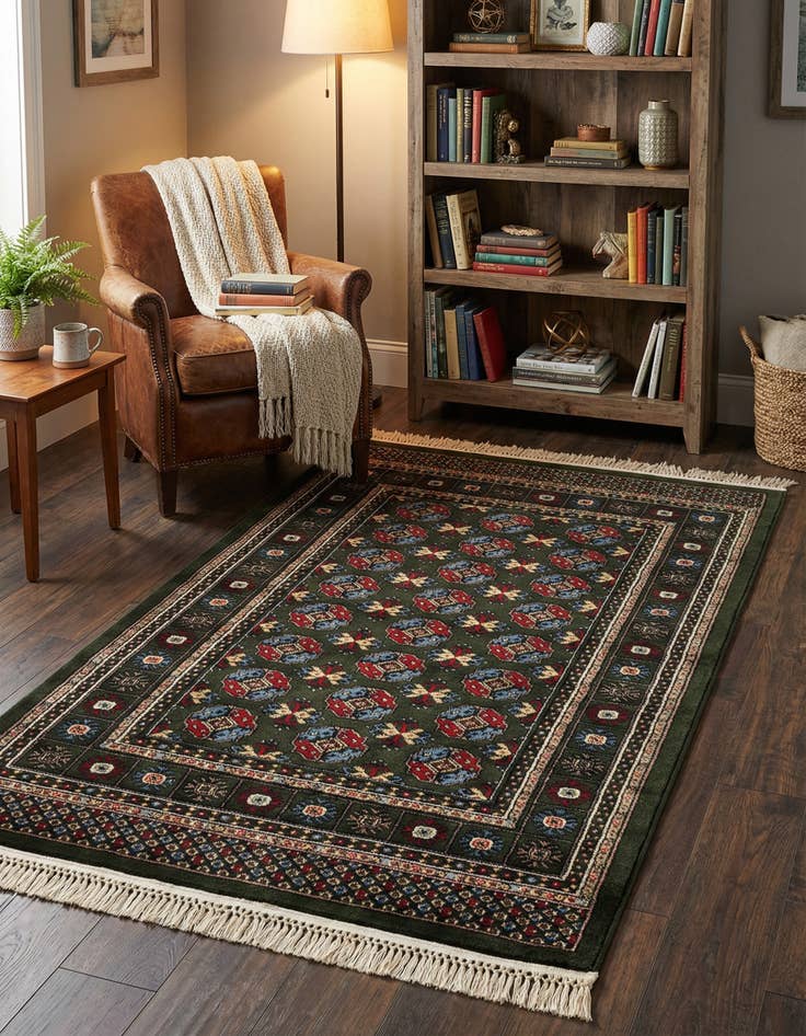 Detail image of 3' x 5' 3 Bokhara Rug