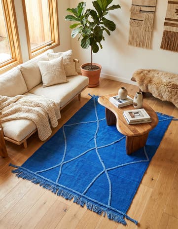 3' 4 x 5' Hand Woven Kilim Modern Wool Rug