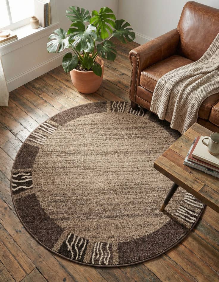 Detail image of 4' x 4' Loft Round Rug
