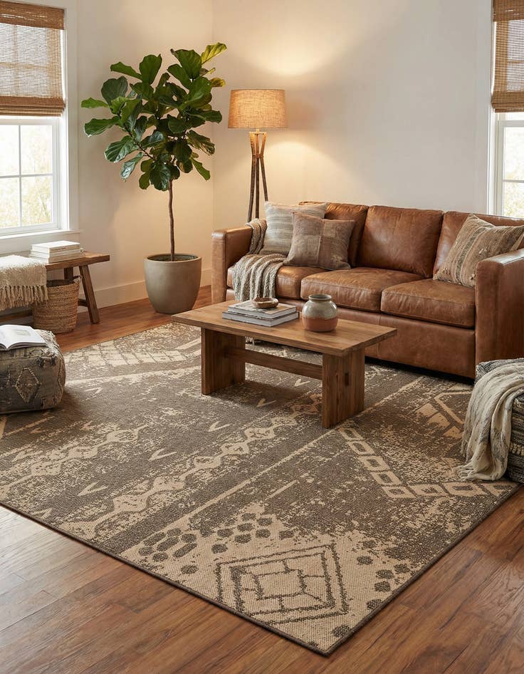 Detail image of 8' x 8' Dunes Square Rug