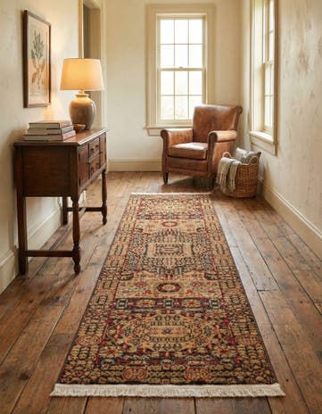 Brown Amina Runner Rug