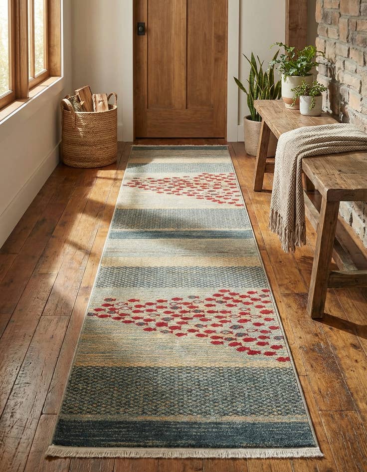 Detail image of 2' x 8' Kashkuli Gabbeh Runner Rug