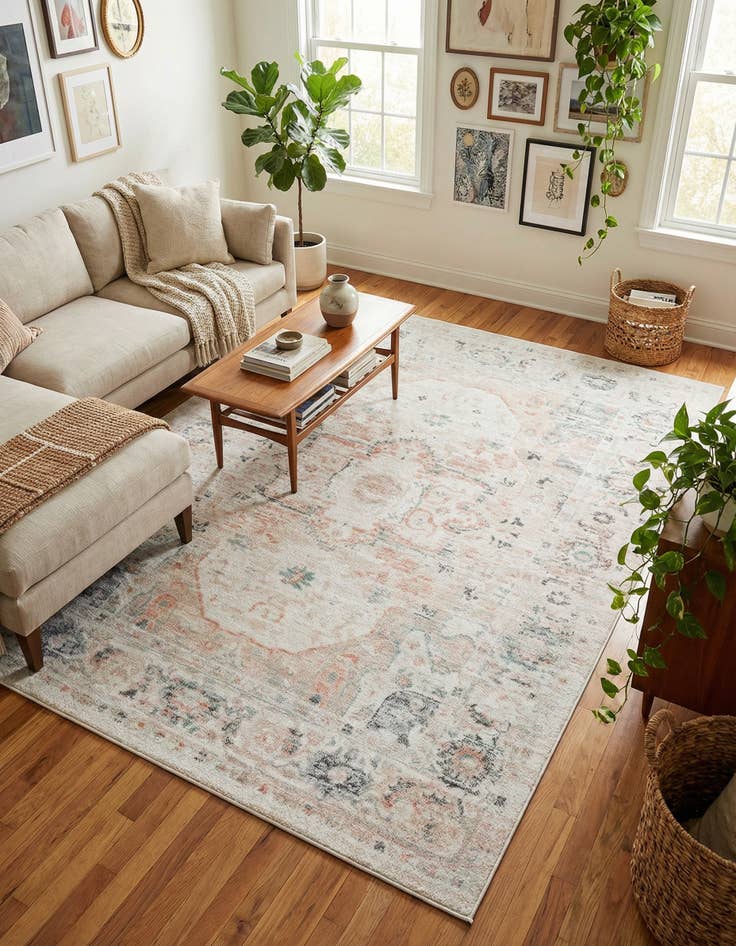 Detail image of 7' 10 x 10' Madeline Vintage Rug