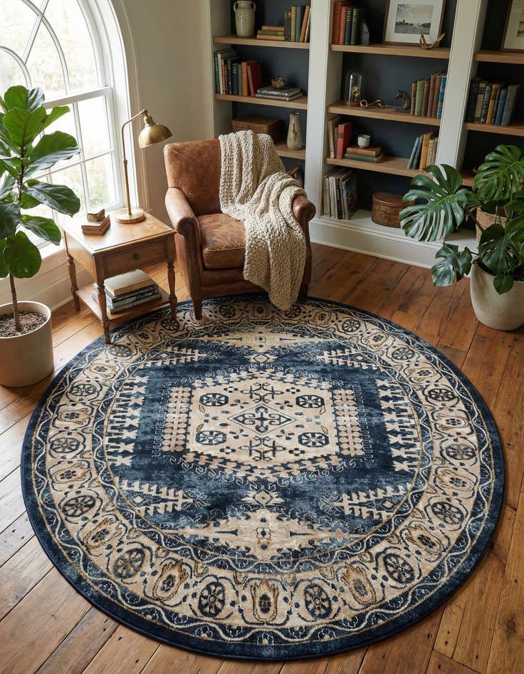 Detail image of 8' x 8' Eden Round Rug