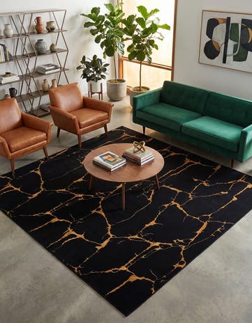 10' x 10' Vogue Geo Square Rug