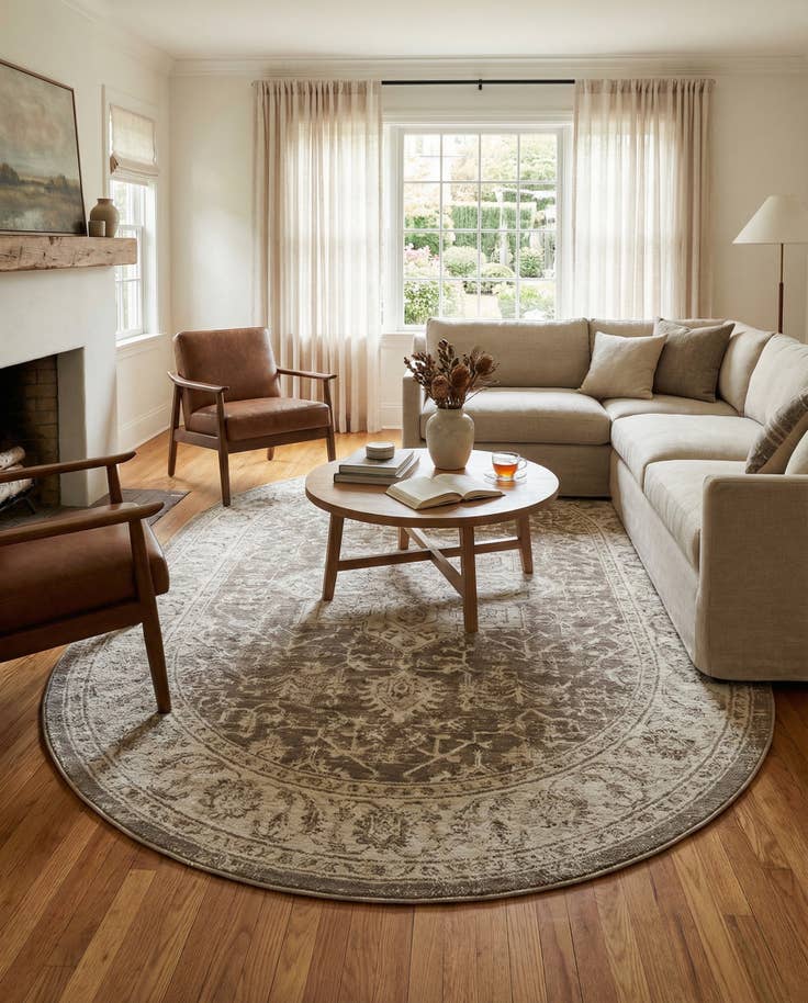 Detail image of 7' 10 x 10' Arlington Oval Rug