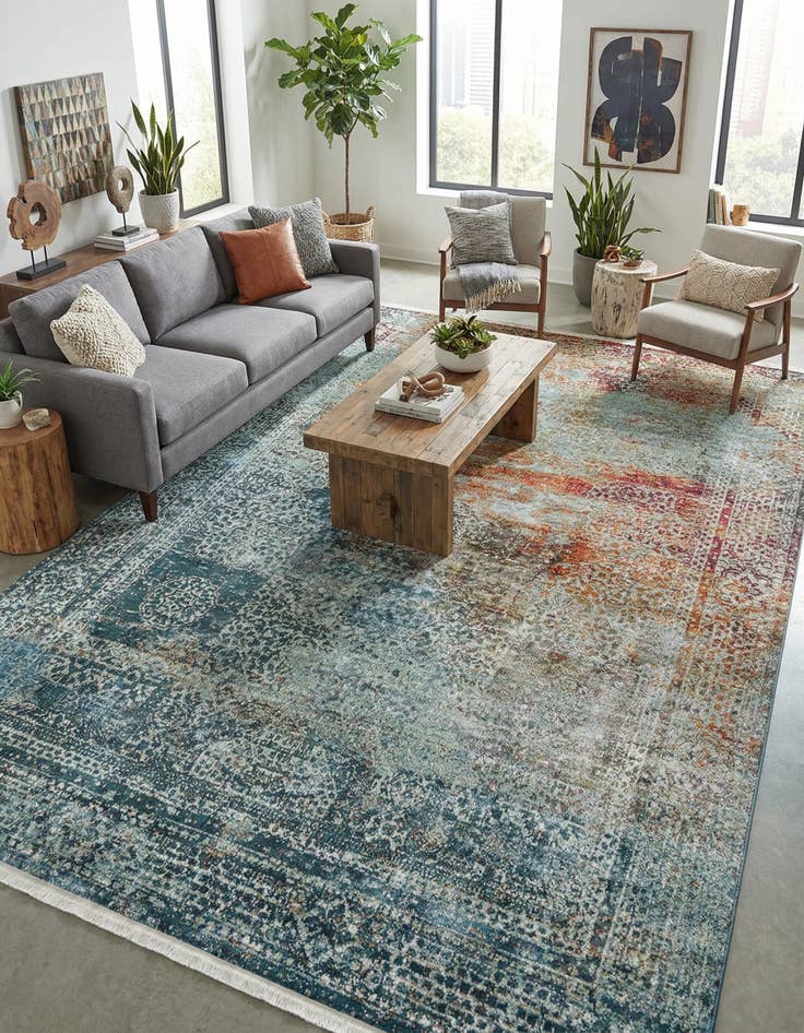 Detail image of 8' x 11' Santiago Rug