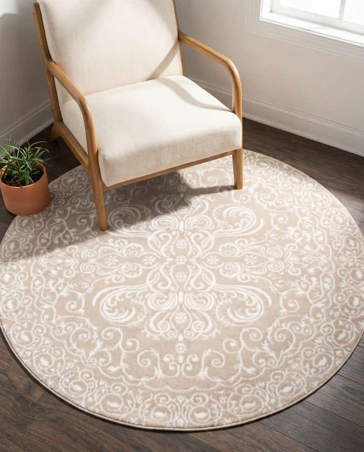 5' x 5' Himalaya Round Rug