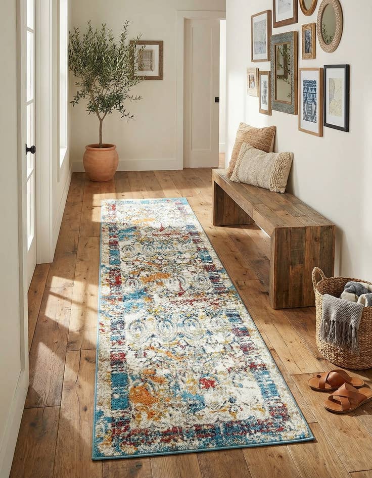 Detail image of 2' 7 x 10' Veneto Runner Rug