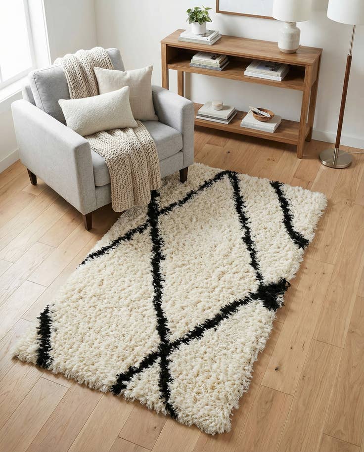 Detail image of 3' x 5' 3 Infinity Shag Rug