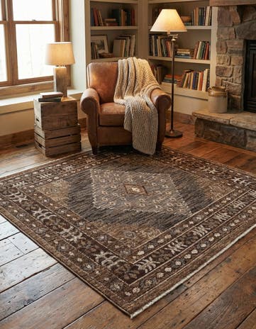 5' x 5' Grand Tradition Square Rug