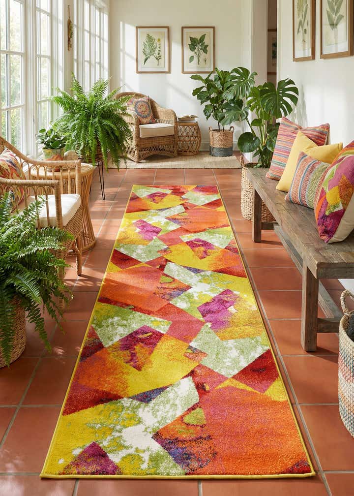 2' 7 x 10' Florence Runner Rug