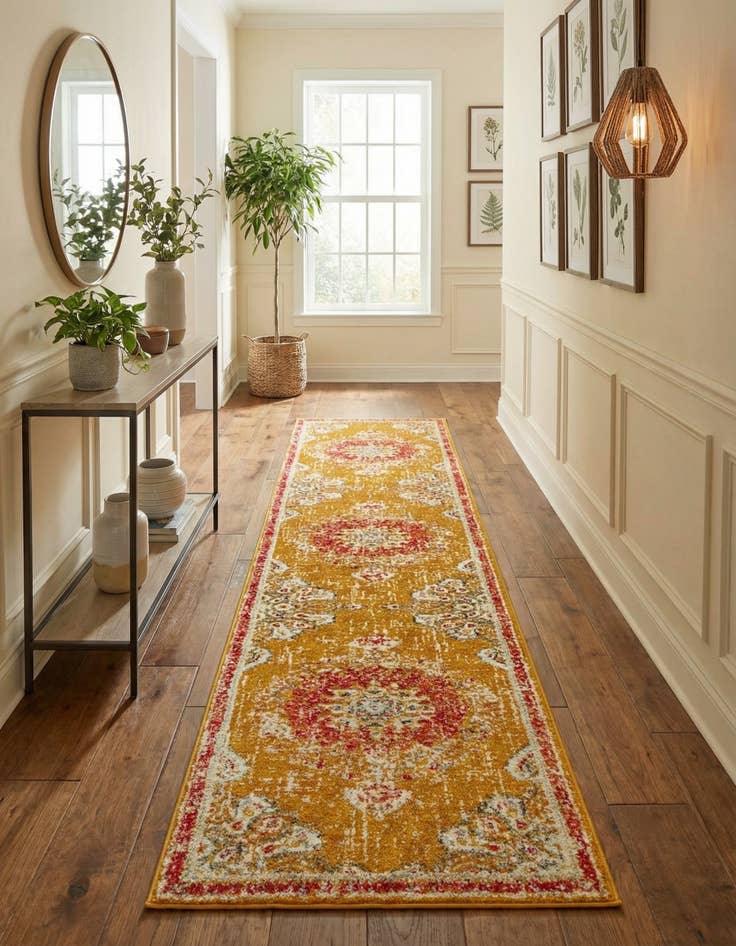 Detail image of 2' 7 x 12' Carrington Runner Rug