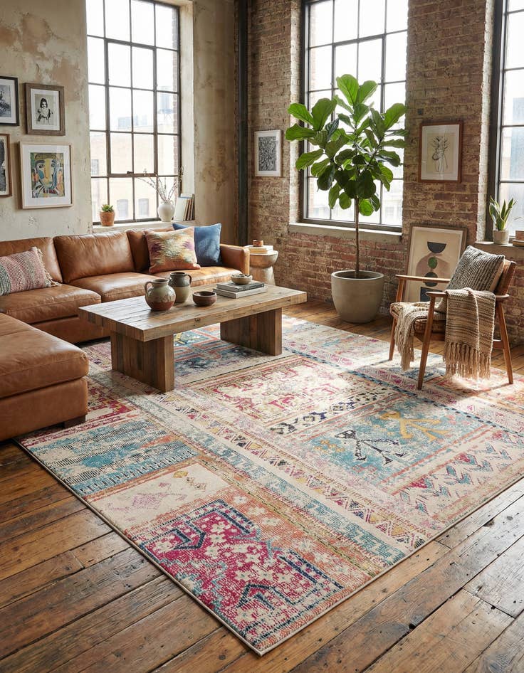 Detail image of 10' 6 x 16' 5  Washable Alta Rug