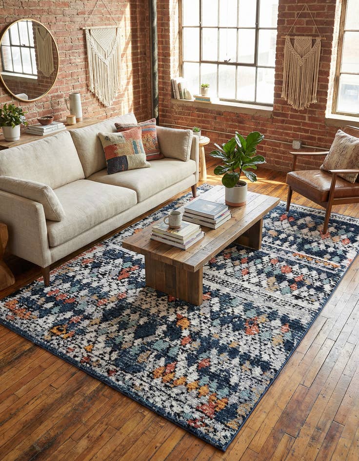 Detail image of 5' x 8' Morocco Rug