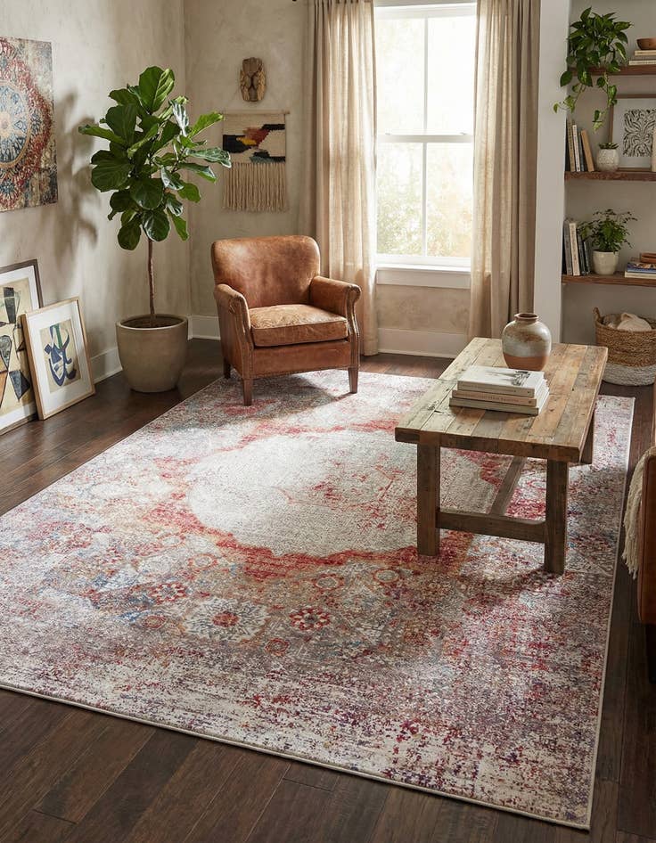 Detail image of 6' x 9' Washable Yara Rug