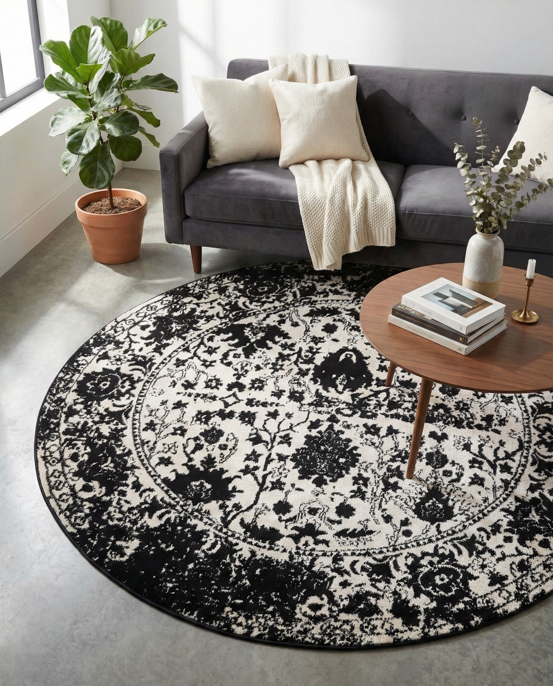 7' x 7' Oregon Round Rug