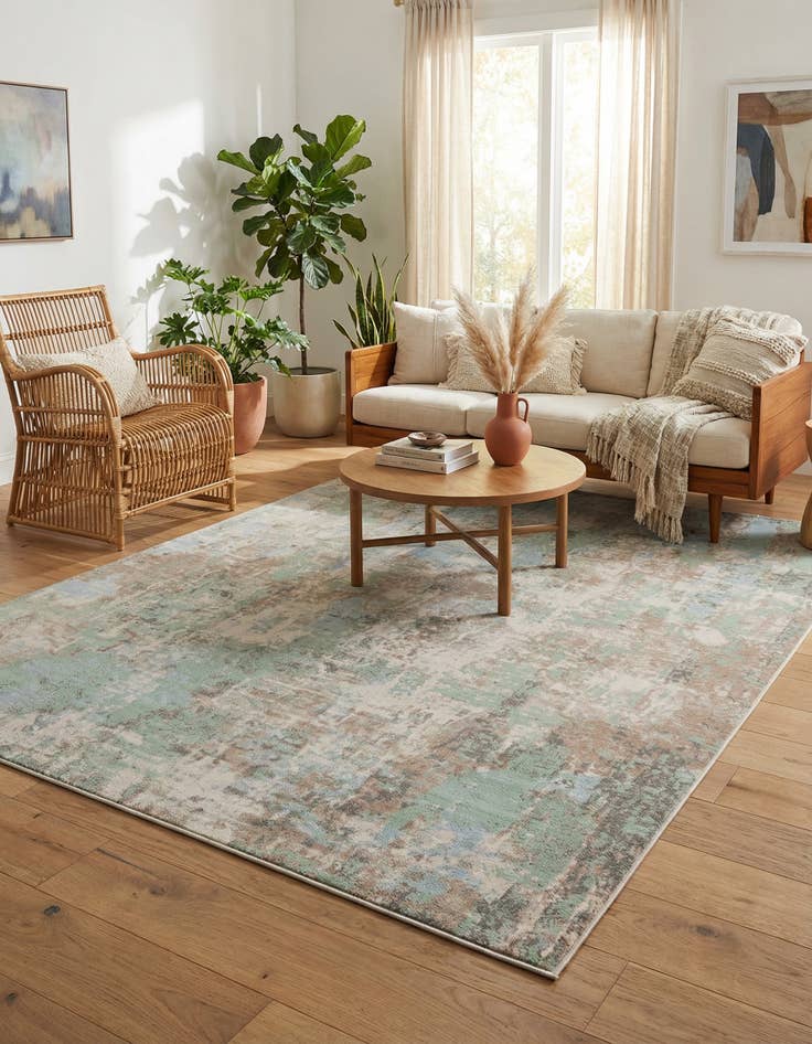 Detail image of 10' x 13' 1 Lotus Rug