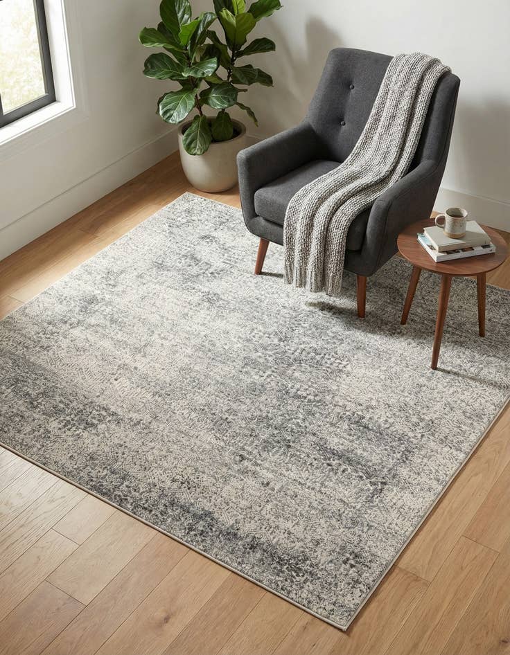 Detail image of 5' 3 x 5' 3 Finsbury Square Rug