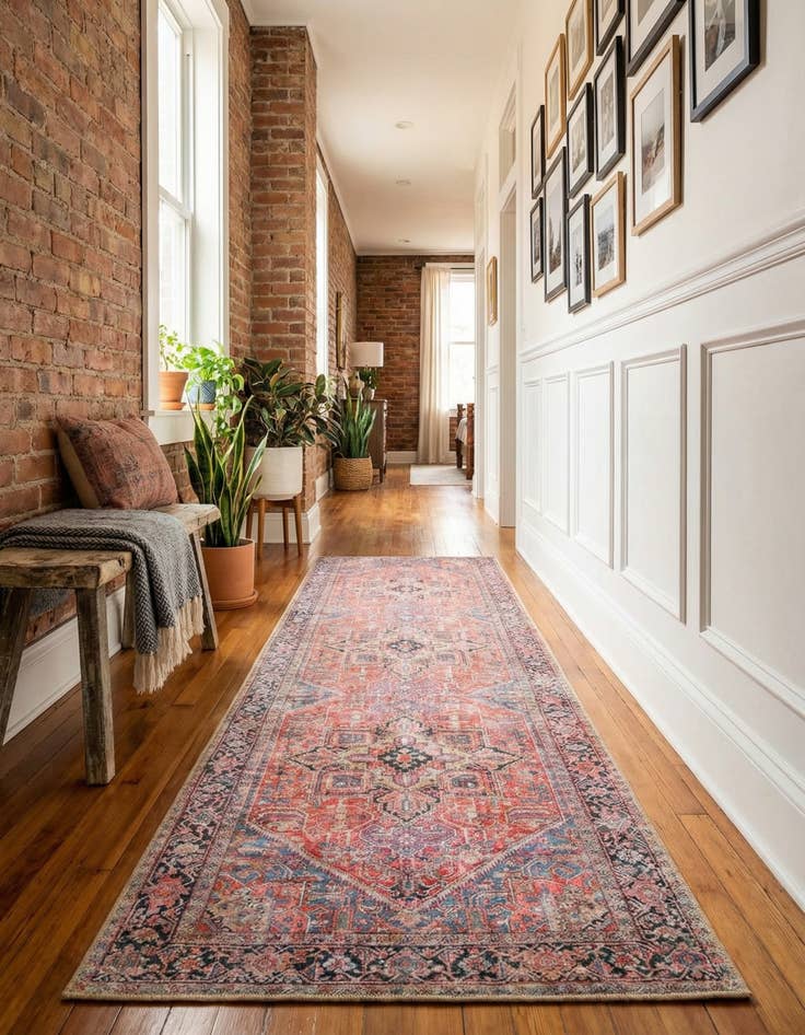 Detail image of 2' 6 x 13' Timeless Runner Rug