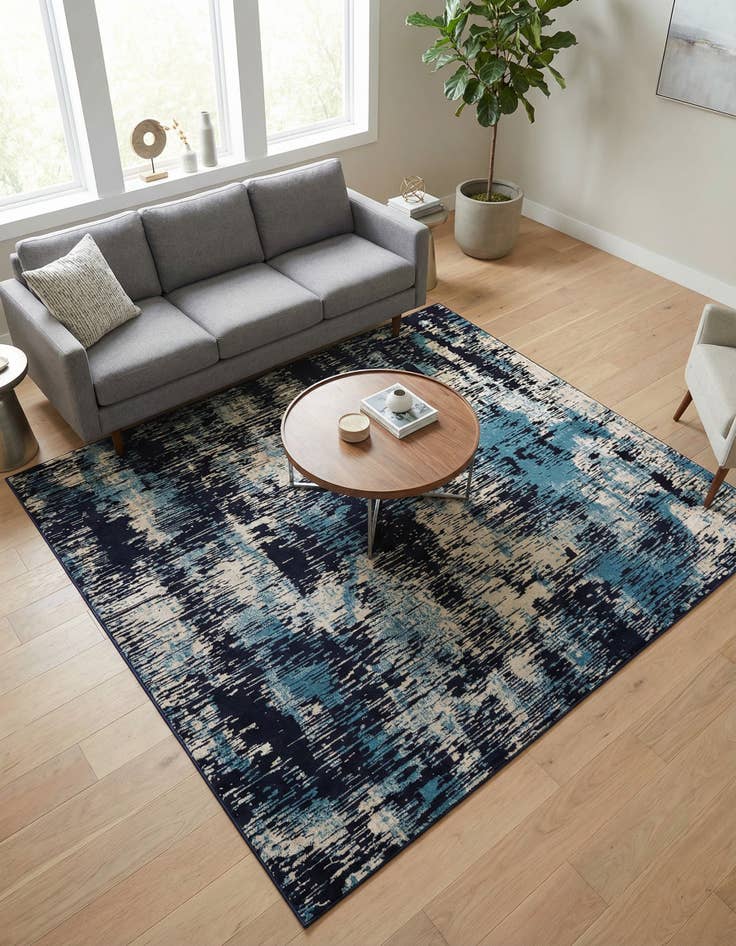 Detail image of 7' 10 x 7' 10 Laguna Square Rug