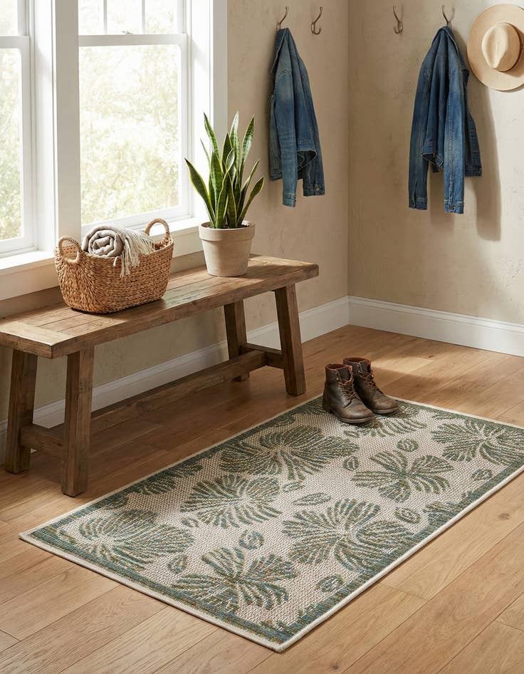 Detail image of 2' x 3' 1 Washable Baja Indoor / Outdoor Rug