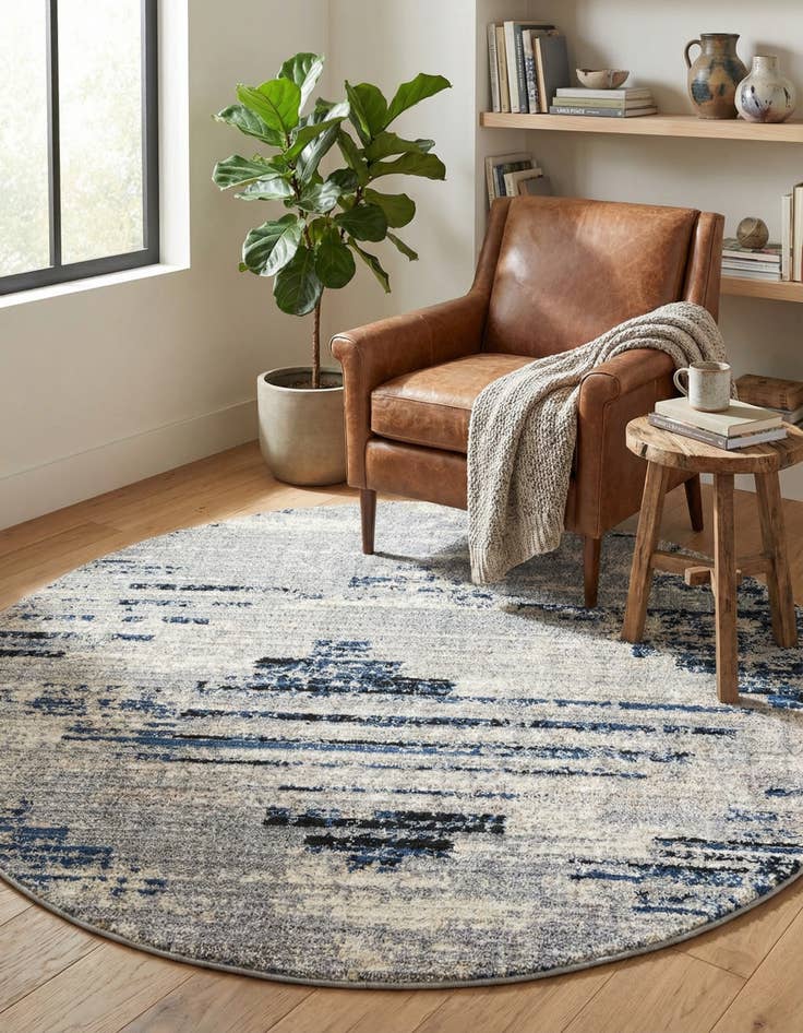 Detail image of 5' x 5' Tucson Round Rug