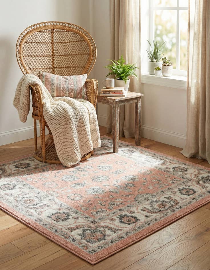 Detail image of 4' x 4' Aurelia Square Rug