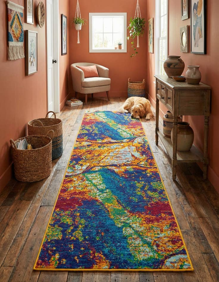 Detail image of 2' x 8' Calypso Runner Rug