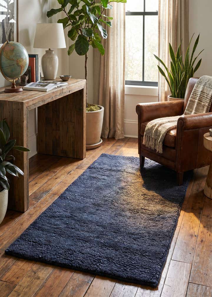 2' 5 x 4' 5 Hand Knotted Moroccan Wool Rug