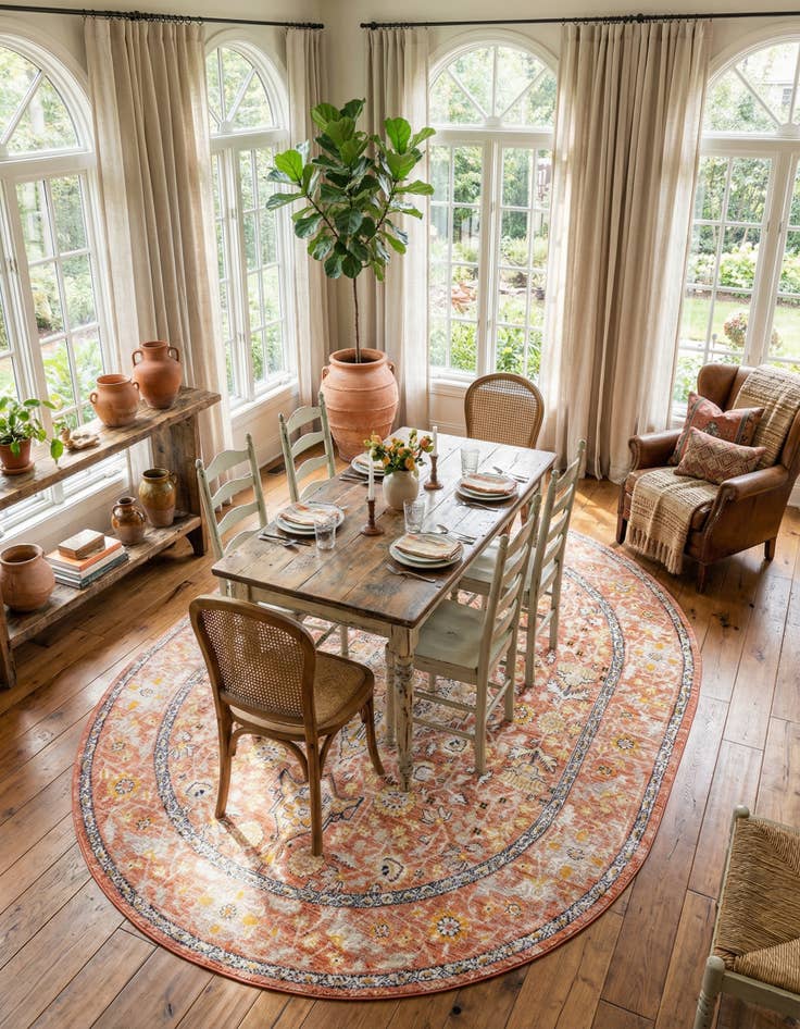 Detail image of 7' 10 x 10' 2 Lola Oval Rug