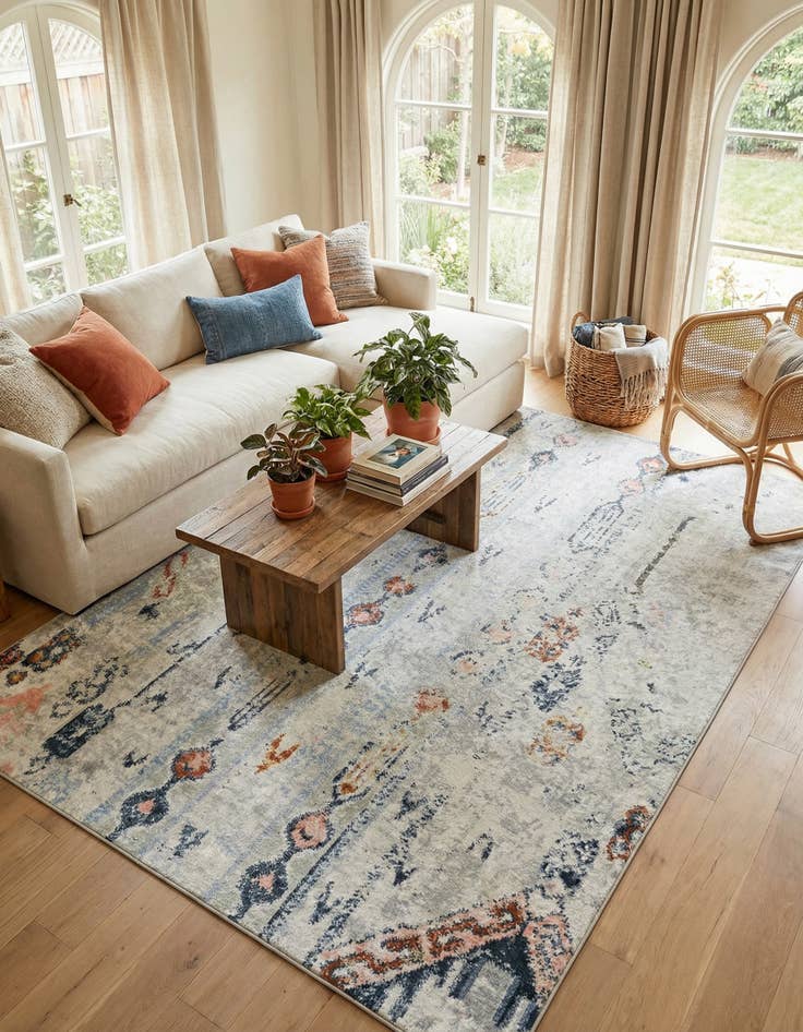 Detail image of 9' x 12' Kamala Washable Rug