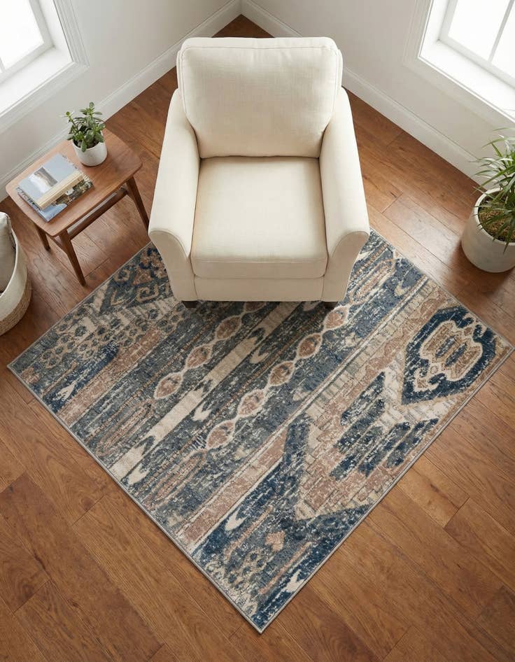 Detail image of 4' x 4' Oregon Square Rug