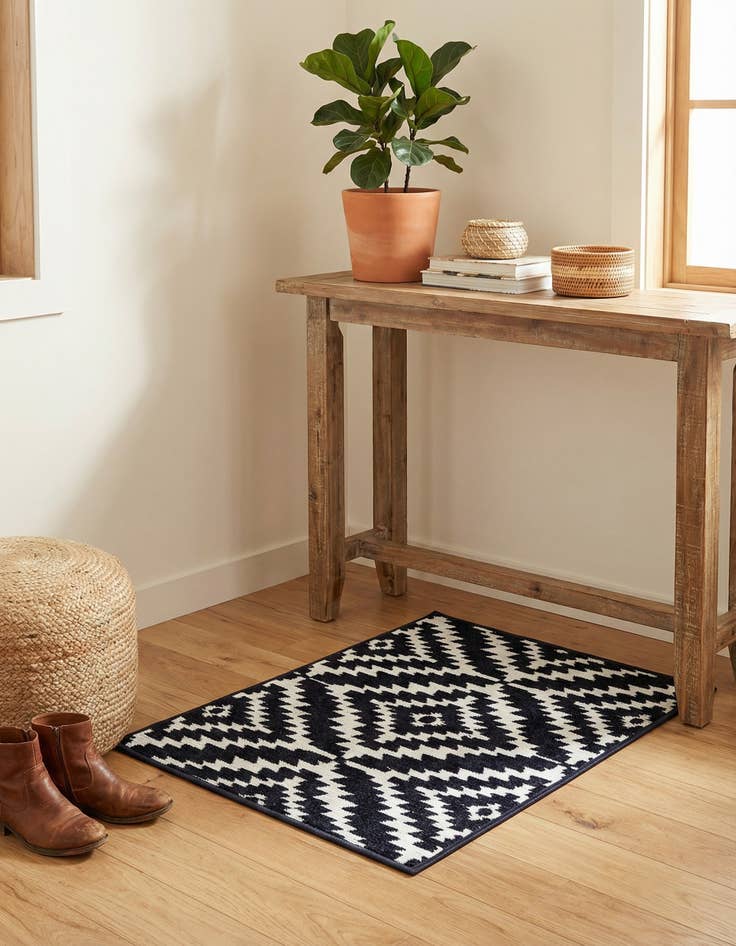 Detail image of 2' x 3' Easy-Clean Sabrina Soto Indoor / Outdoor Rug
