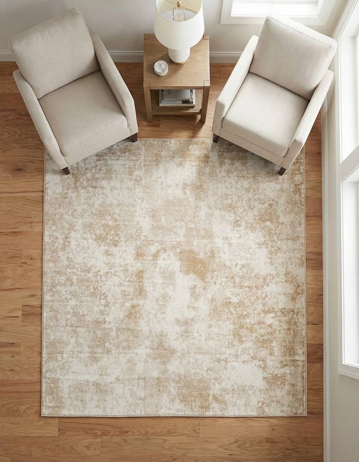 Detail image of 5' 3 x 5' 3 Aurora Square Rug